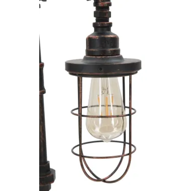 LAMPA STOŁOWA MANHATTAN/CAGE 27x27x56 cm